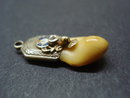 Elk Tooth Watch Fob Silver and Diamond