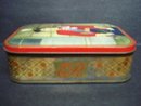 Antique Tin Box English Royalty Queen