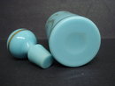Perfume Bottle Blue Turquoise Glass