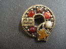 Vintage Celtic Broach Signed Miracle