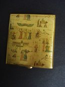 Cigarette Case Deco Egyptian Design