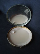 Antique Powder Compact Monogram