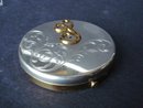 Antique Powder Compact Monogram