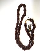 Antique Necklace Chocolate Brown