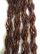 Antique Necklace Chocolate Brown