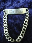 Sterling Gents Bracelet Gift Holiday Vintage Alex