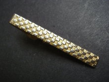 Deco Antique Tie Clip Gold Finish