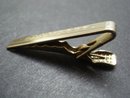 Antique Tie Clip Silver Tone Finish