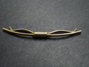 Antique Collar Bar Stay Clip Silver Tone Finish