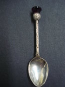 Scottish Thistle Spoon - Figural