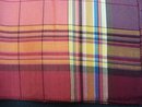 Vintage Handkerchief - Pure Silk - Plaid - Lovely Colours