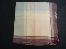 Vintage Handkerchief - Plaid Lovely Colours
