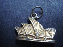 Vintage Silver Charm - Lovely Sydney Opera House