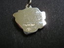 Vintage Sterling Silver Charm - Lovely Silver Rose Signed