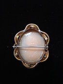 Precious Antique Cameo Brooch Genuine Shell Cameo