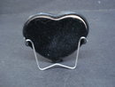 Vintage Pewter Photo Frame - Heart Shape