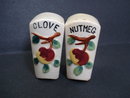 Antique Condiment Shakers Nutmeg and Clove