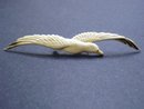 Vintage Figural Brooch - Seagull - Celluloid