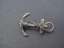 Scottish Agate Brooch-Pendant -Anchor Shape