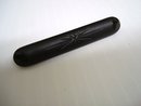 Victorian Gold Bar Pin - 10k Black Jet Brooch