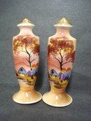 Antique Noritake Shakers - Japan