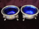 Antique Silver Condiment Servers