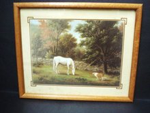 Print Collie and the Friend by Thomas Locker