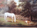 Print Collie and the Friend by Thomas Locker