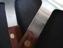 Vintage Salad Servers Fork and spoon Wood Handles Arts and Crafts Style