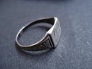 Sterling Silver Ring - Monogram B and F