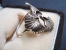 Superb Sterling Silver Ring - Floral