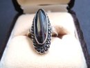 Elegant Vintage Black Alaska Diamond RING