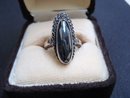 Elegant Vintage Black Alaska Diamond RING