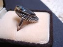 Elegant Vintage Black Alaska Diamond RING