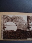 Antique Stereoview Stereoscopic Card Iceland - Nature's Creation