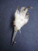 Antique Scottish Grouse Claw Foot Brooch Pin
