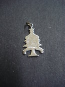 FABULOUS Vintage Sterling Silver Charm - Christmas Tree