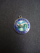 Rare Sterling Silver Charm or Pendant - Lake Louise Alberta