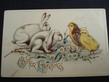 Easter Postcard - Adorable - Easter Greetings