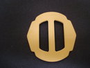 Art Deco Belt Buckle Vintage French Ivory