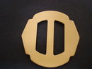 Art Deco Belt Buckle Vintage French Ivory