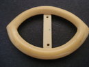 Rare 30s Belt Buckle - Art Deco Style French Ivory