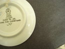 Collectible 1986 Royal Copenhagen Plate - Miniature