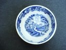 Beautiful Salt Cellar Blue White England