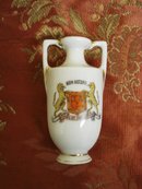 English Crestware Vase - Arms of Aberdeen