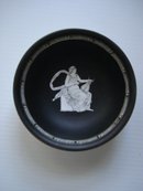 Royal Bayreuth Bavaria Bowl - Black Basalt Bowl - Goddess