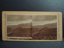 Original Antique Stereoscopic Card Iceland Traveling on Horses