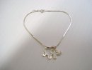 Sterling Bracelet Silver Elephant