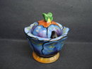 Antique Condiment Pot - Figural Dish