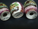 3 Piece Condiment Set - Pink Luster Ware